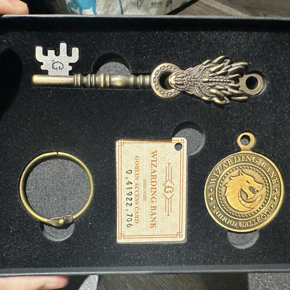 Litjoy alohomora collection Harry Potter bank key